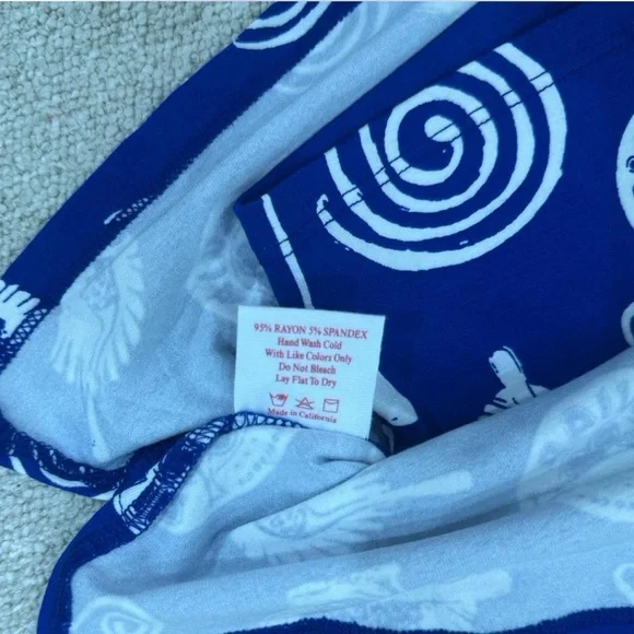 NWT LISA SAYA GAH DARCY SKORT- CAVIAR DREAMS BLUE-SIZE MEDIUM - Picture 4 of 5